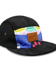 Upcycle black - 5 panel