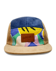 Upcycle Tan/Blue - 5 panel