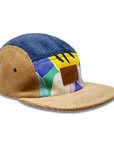 Upcycle Tan/Blue - 5 panel