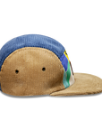 Upcycle Tan/Blue - 5 panel
