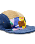 Upcycle blue/Tan - 5 panel