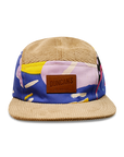 Upcycle floral-tan - 5 panel