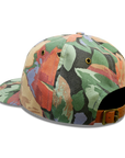 Floral image - 6 panel dad hat