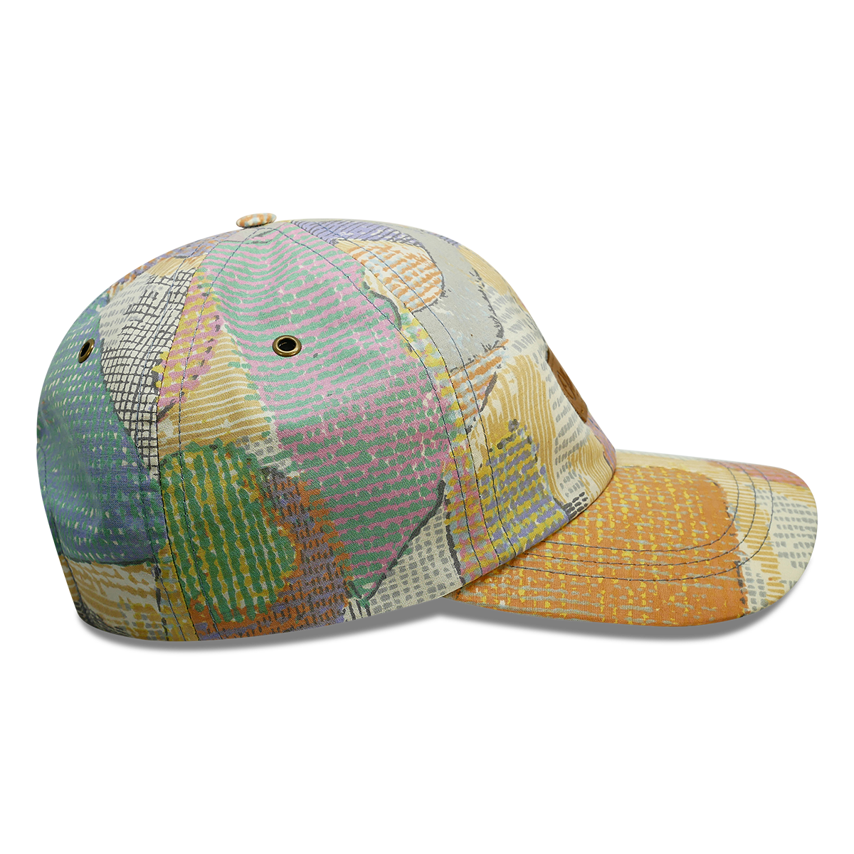 patchwork - 6 panel dad hat