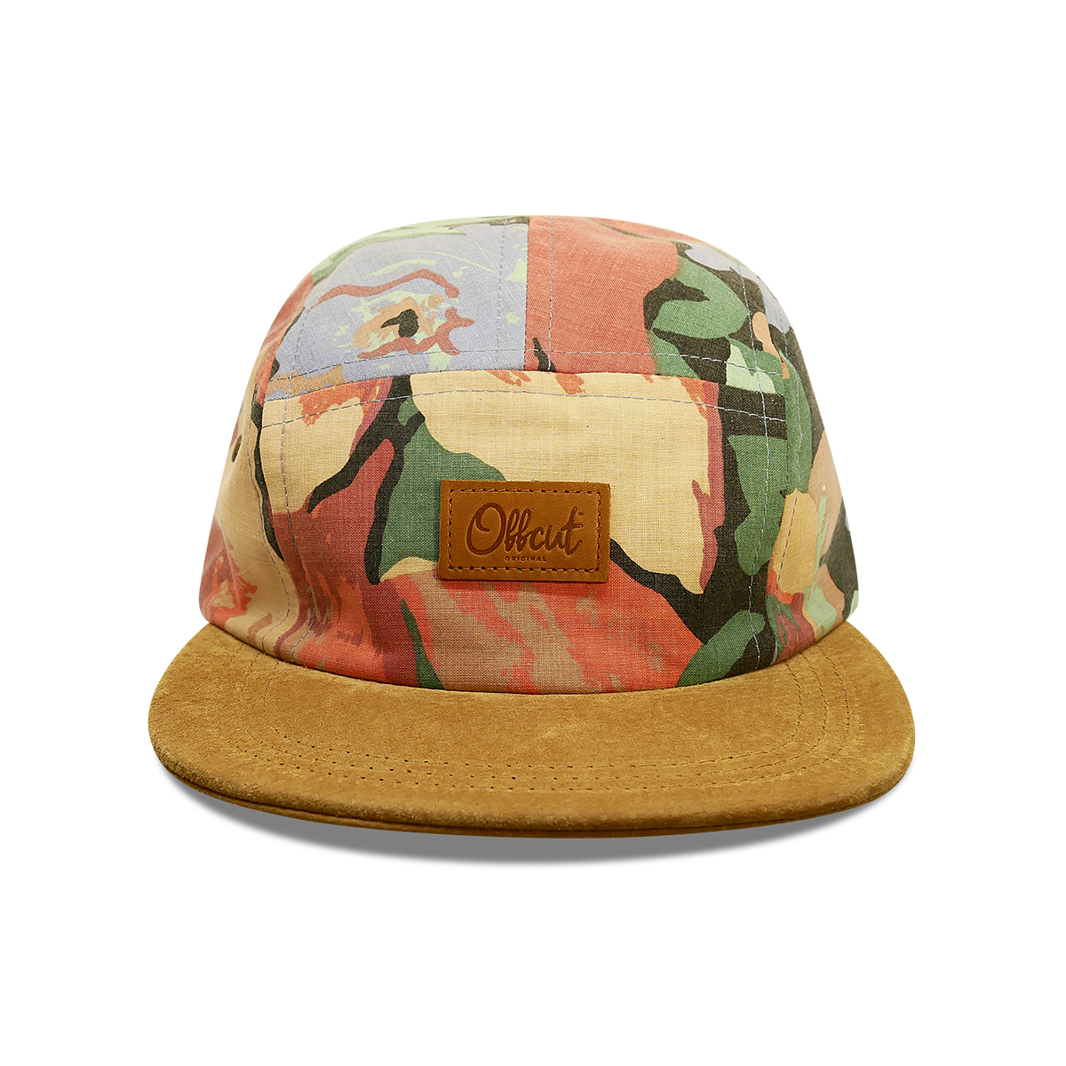 floral image - 5 panel