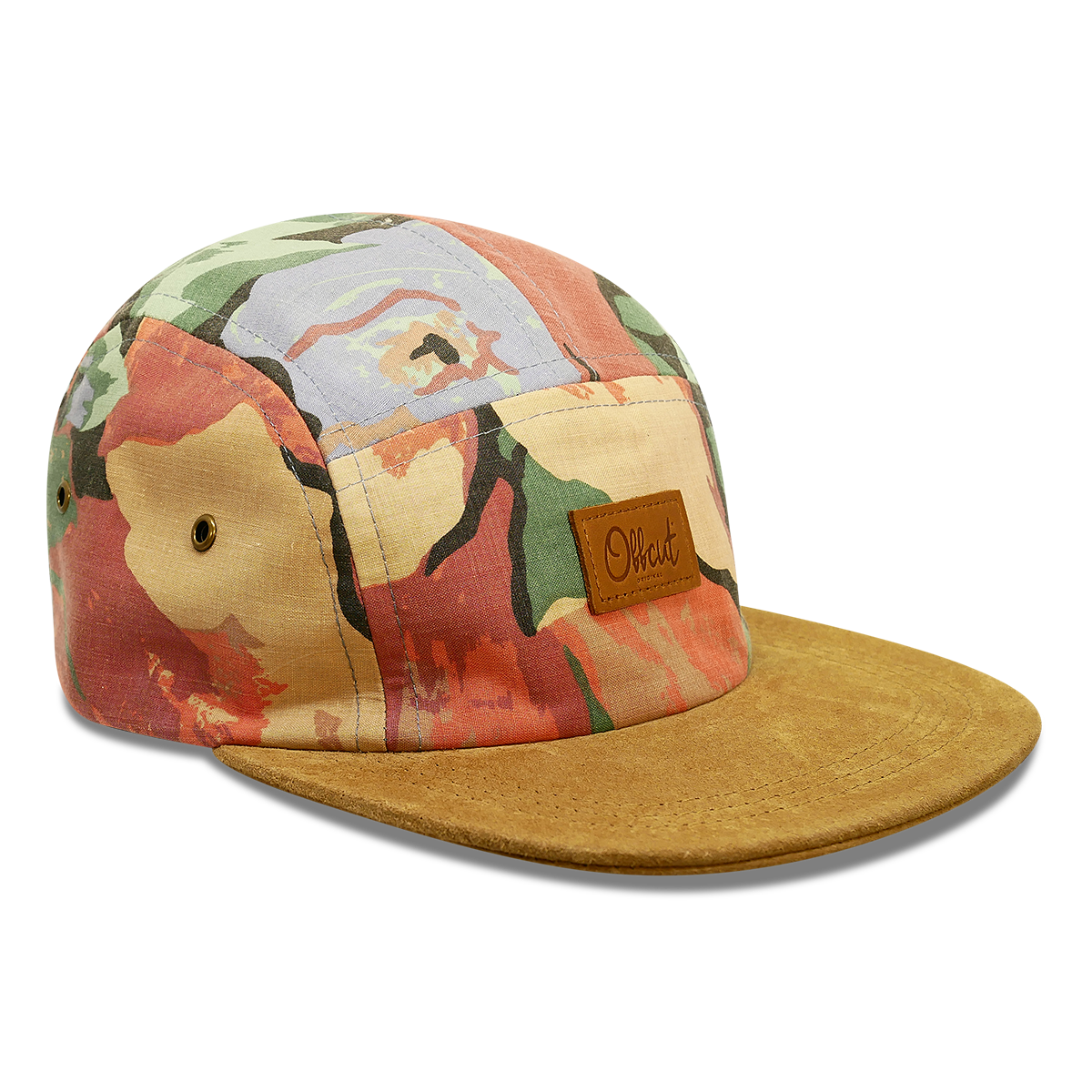floral image - 5 panel