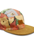 floral image - 5 panel