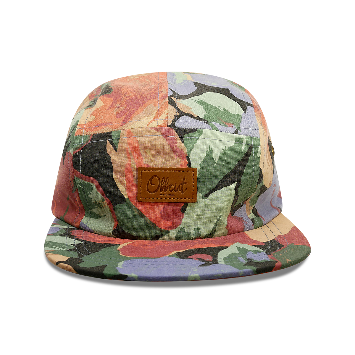 floral image - 5 panel
