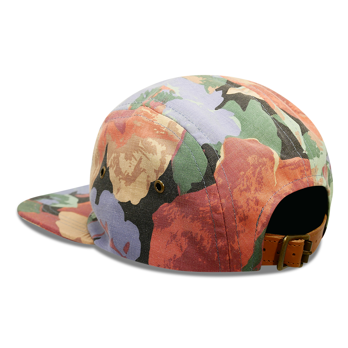 floral image - 5 panel