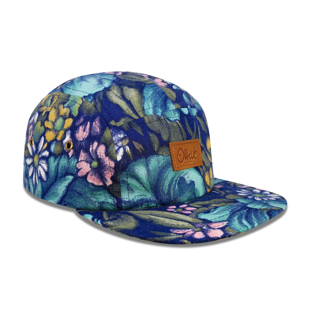 Turquoise garden - 5 panel