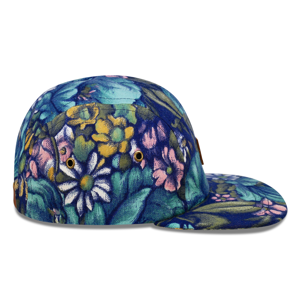 Turquoise garden - 5 panel