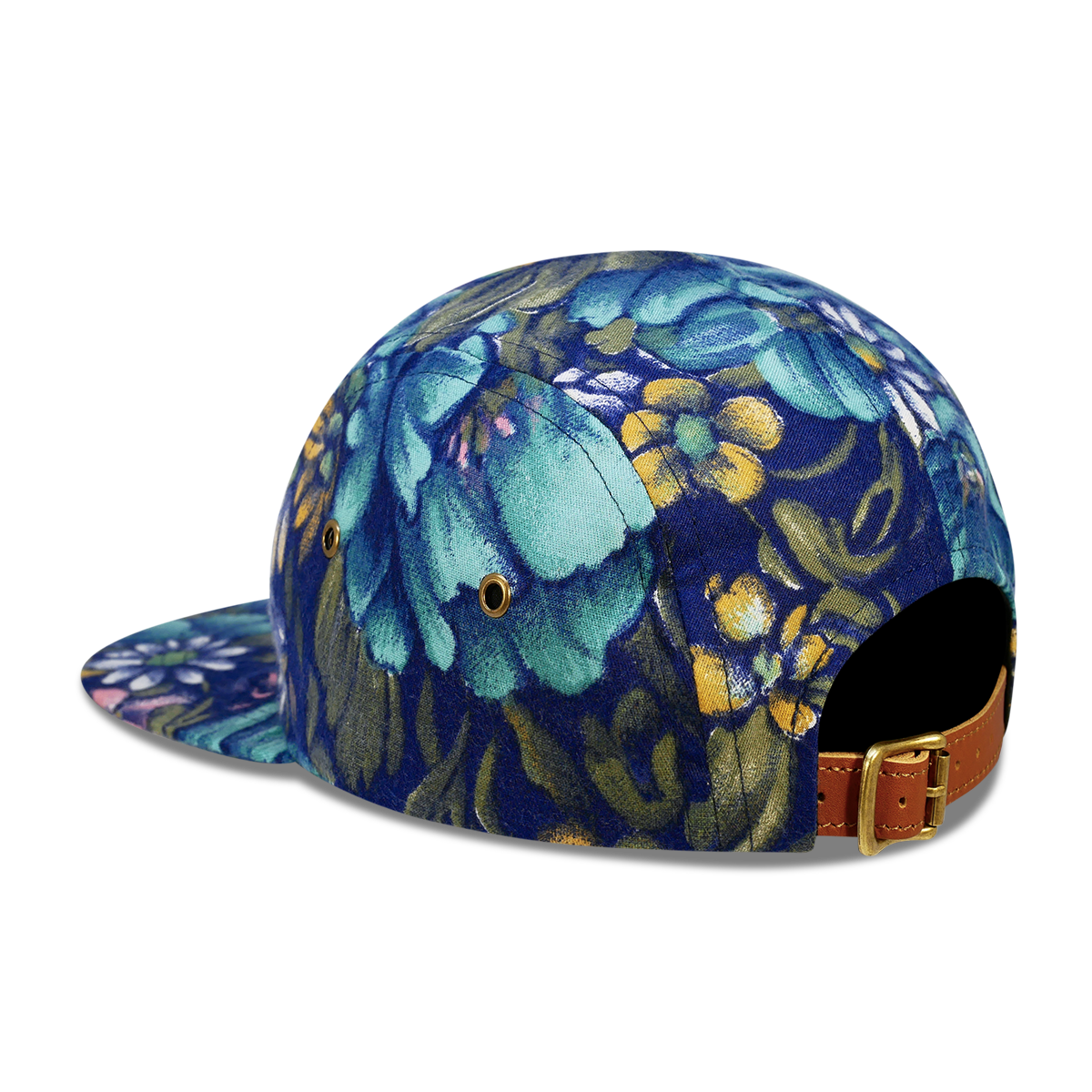 Turquoise garden - 5 panel