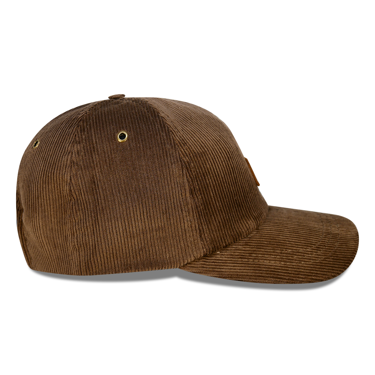 Brown Cord - 6 panel dad hat
