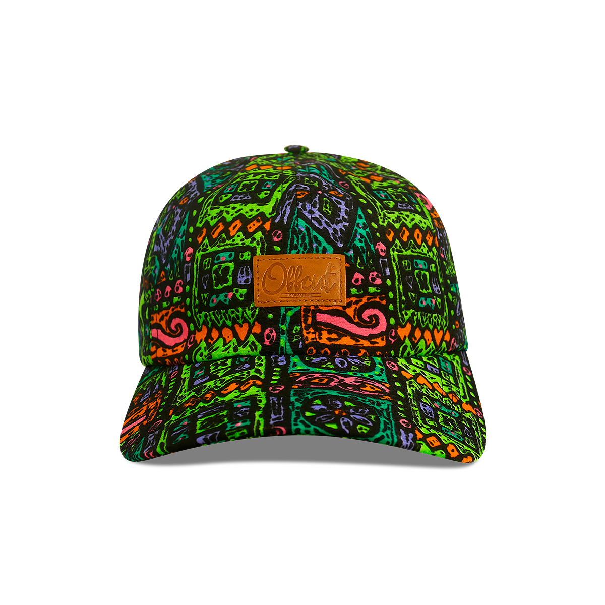 90s tribal - 6 panel dad hat