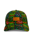 90s tribal - 6 panel dad hat