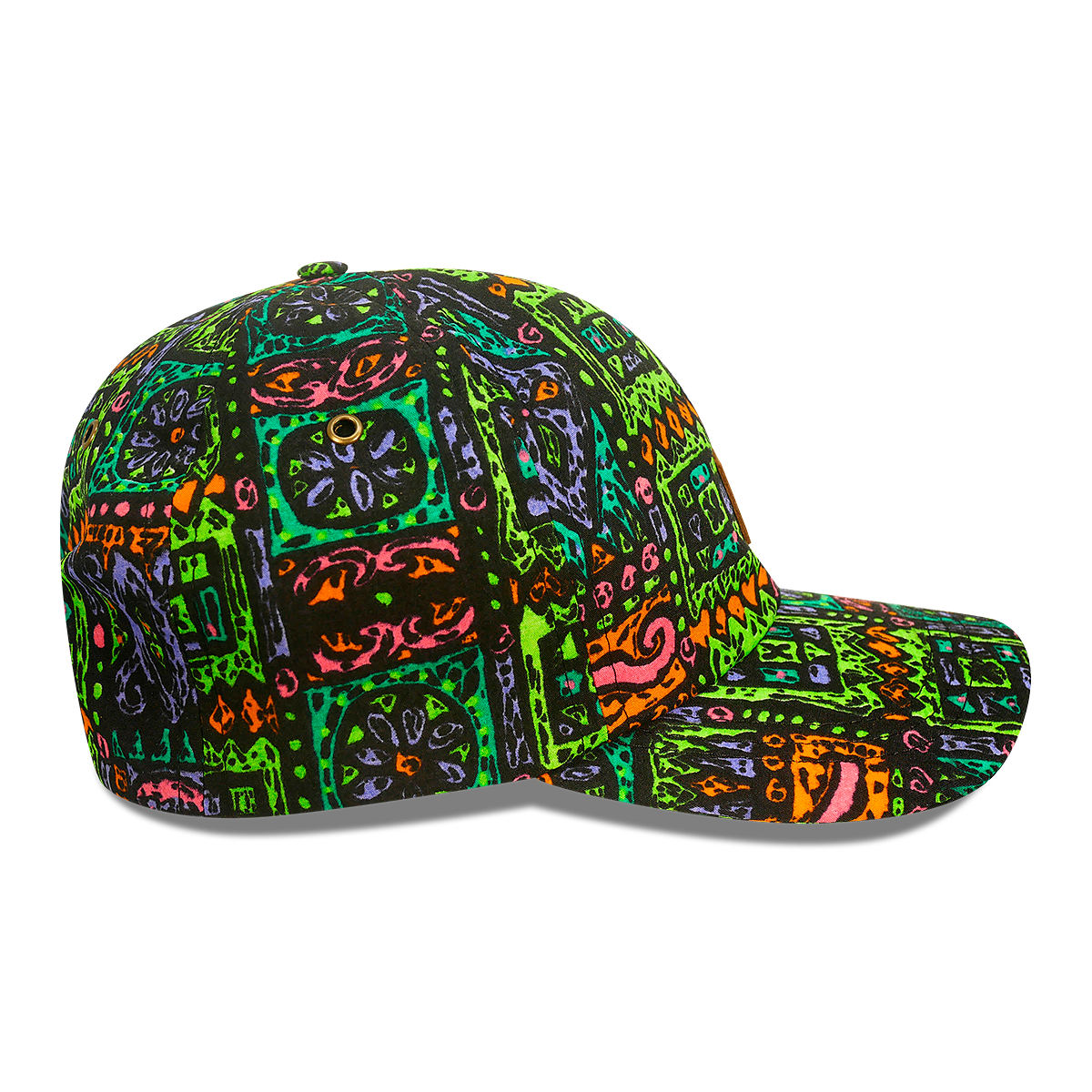 90s tribal - 6 panel dad hat