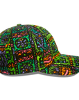90s tribal - 6 panel dad hat