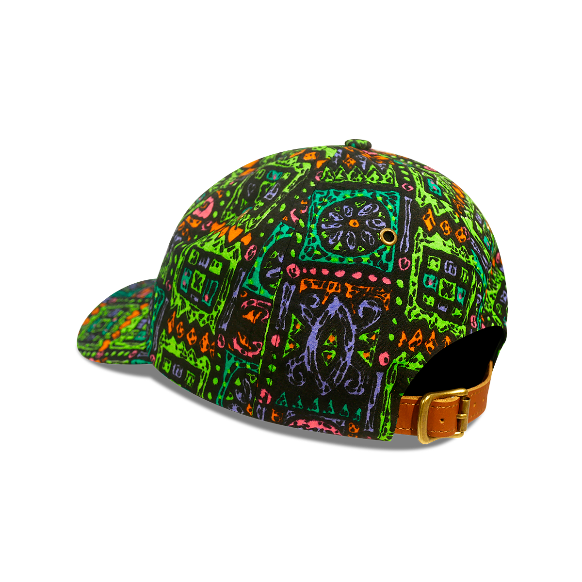 90s tribal - 6 panel dad hat