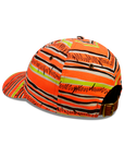 Neon Stripe - 6 panel dad hat