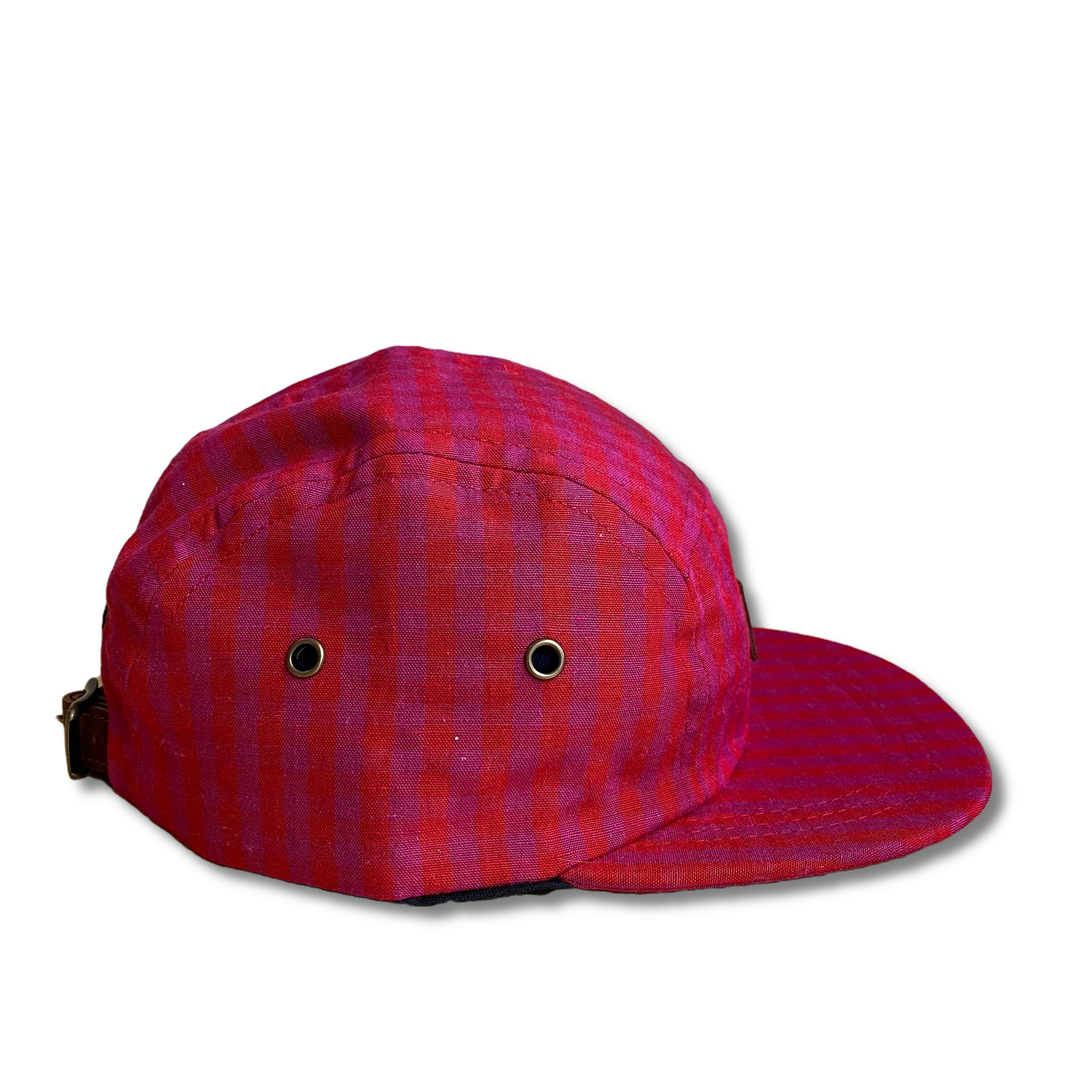 red gingham KIDS 5 PANEL - KIDS SIZE
