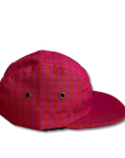 red gingham KIDS 5 PANEL - KIDS SIZE