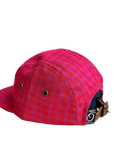 red gingham KIDS 5 PANEL - KIDS SIZE