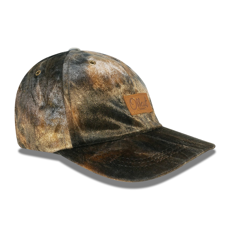 Forest Velvet - 6 panel dad hat