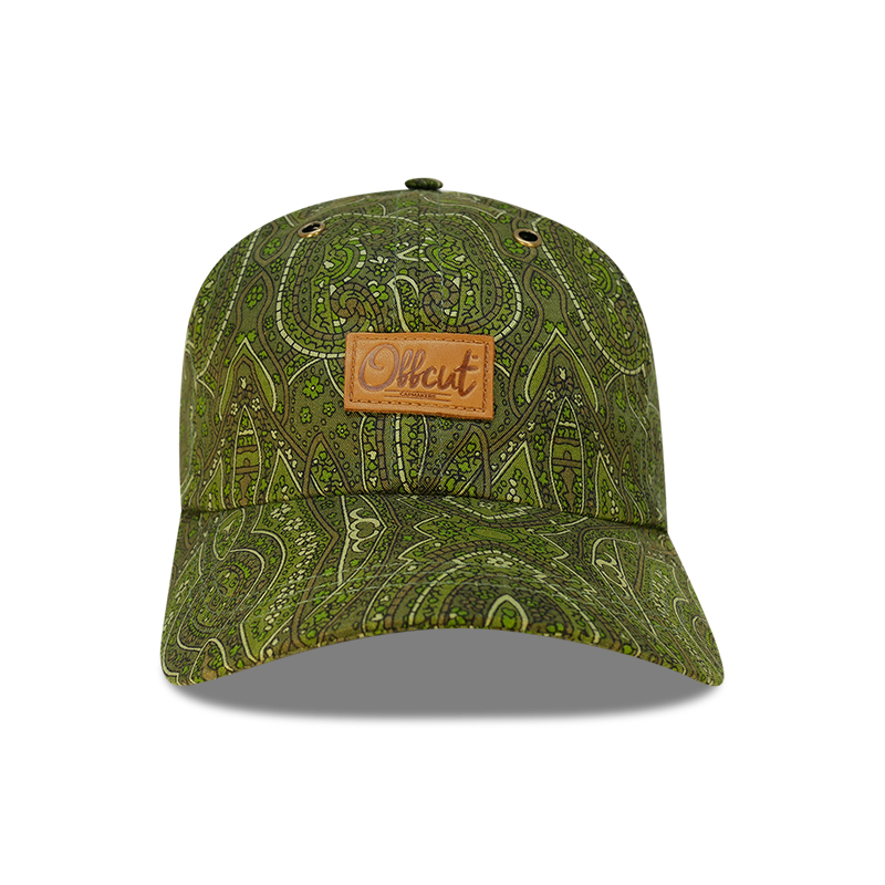 Green Smoothie 6 panel dad hat