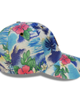 island hibiscus 6 panel dad hat