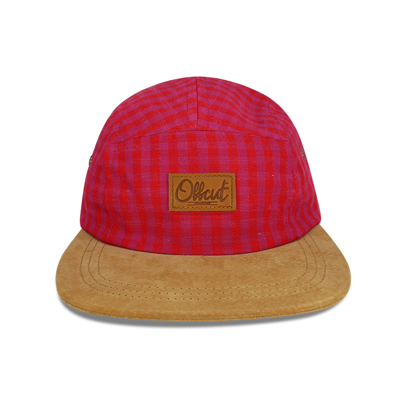 red gingham 5 PANEL