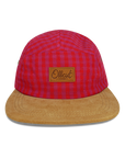 red gingham 5 PANEL