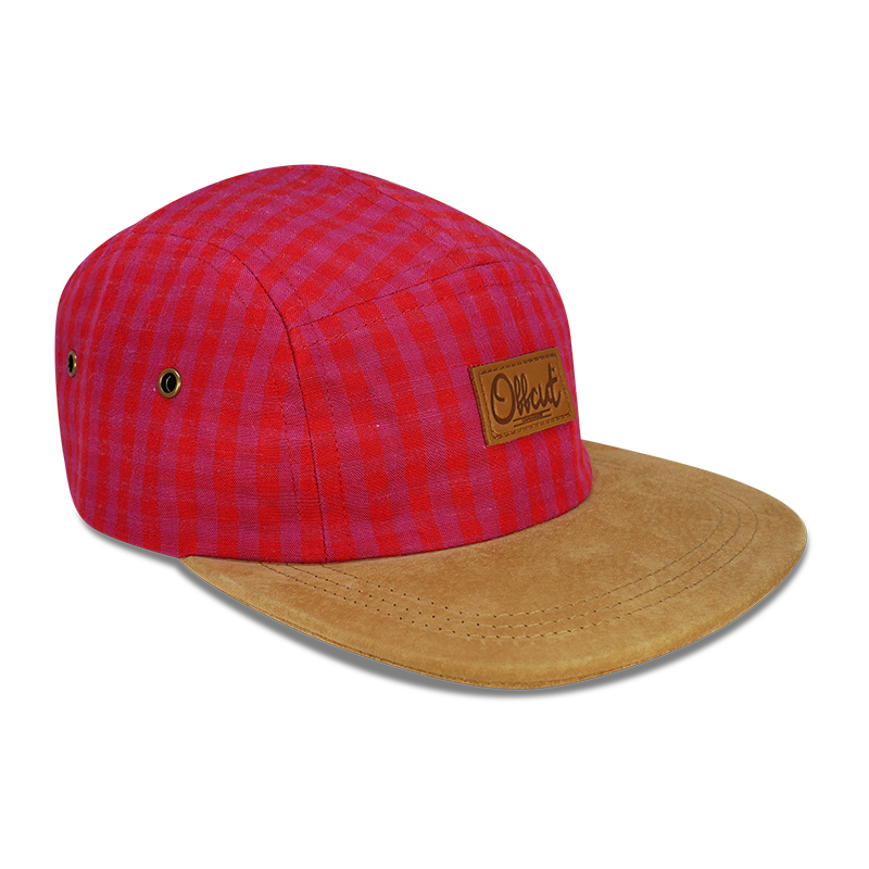 red gingham 5 PANEL