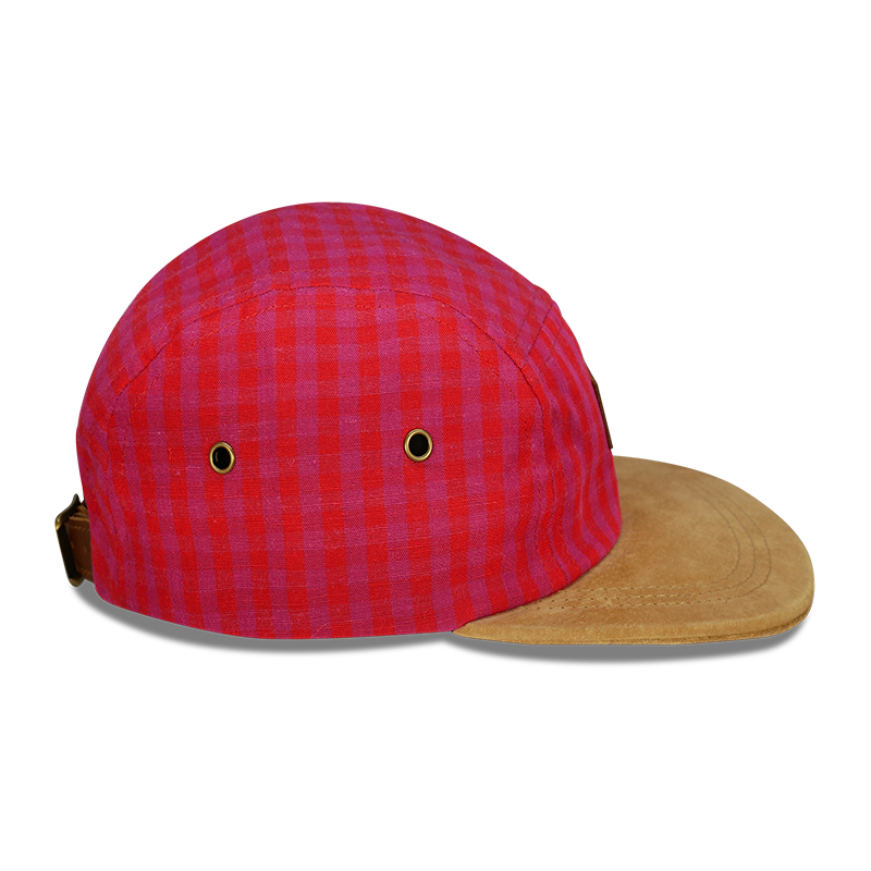 red gingham 5 PANEL