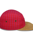 red gingham 5 PANEL