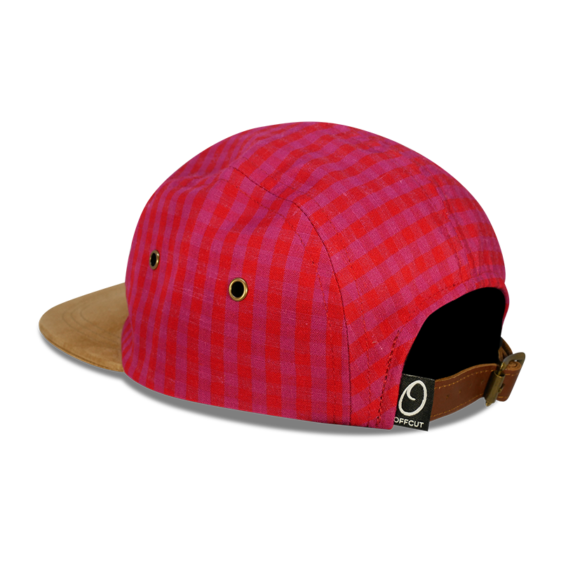 red gingham 5 PANEL