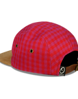 red gingham 5 PANEL