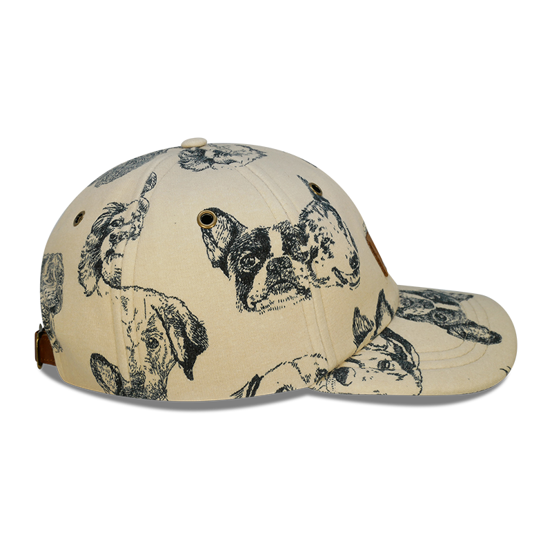 Where my dogs at? - 6 panel dad hat