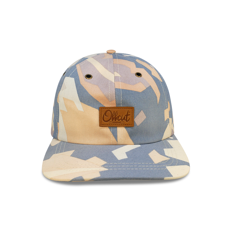 Pastel lines 6 panel dad hat