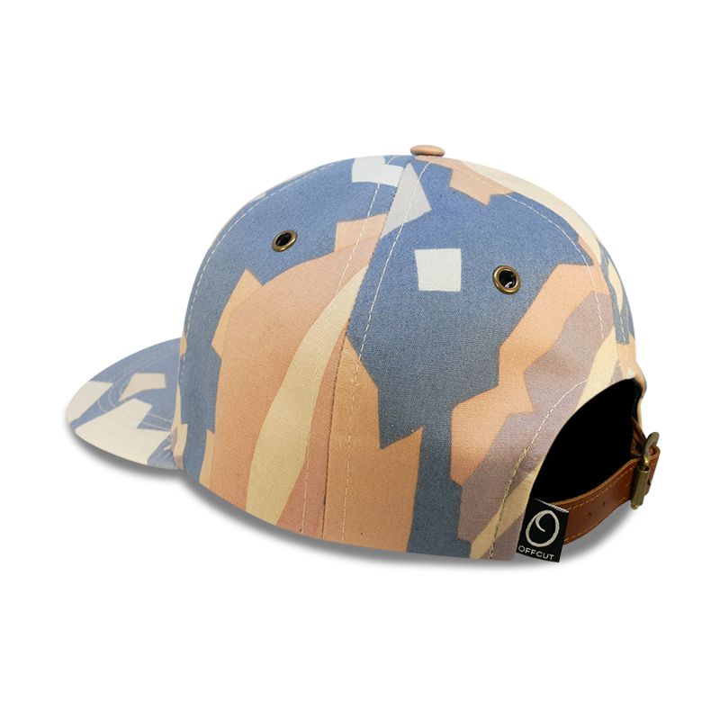 Pastel lines 6 panel dad hat