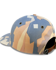 Pastel lines 6 panel dad hat