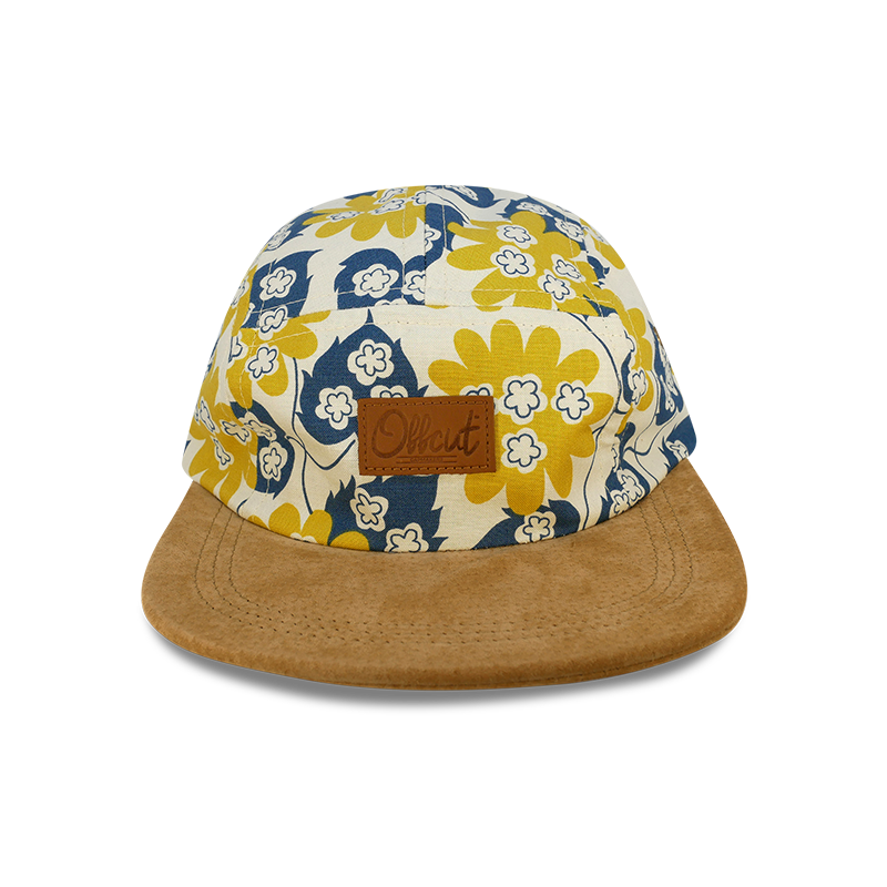 vintage wild flower 5 panel