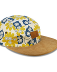 vintage wild flower 5 panel
