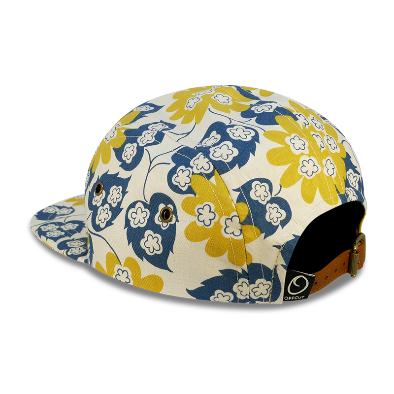 vintage wild flower 5 panel