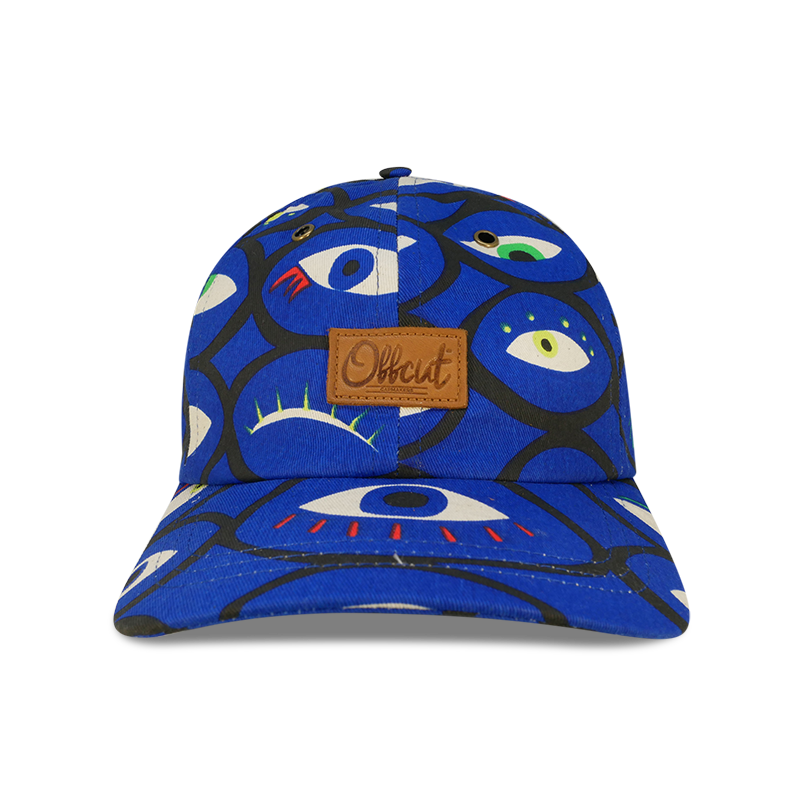 eyes 6 panel dad hat