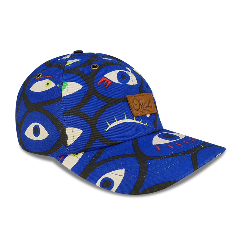 eyes 6 panel dad hat
