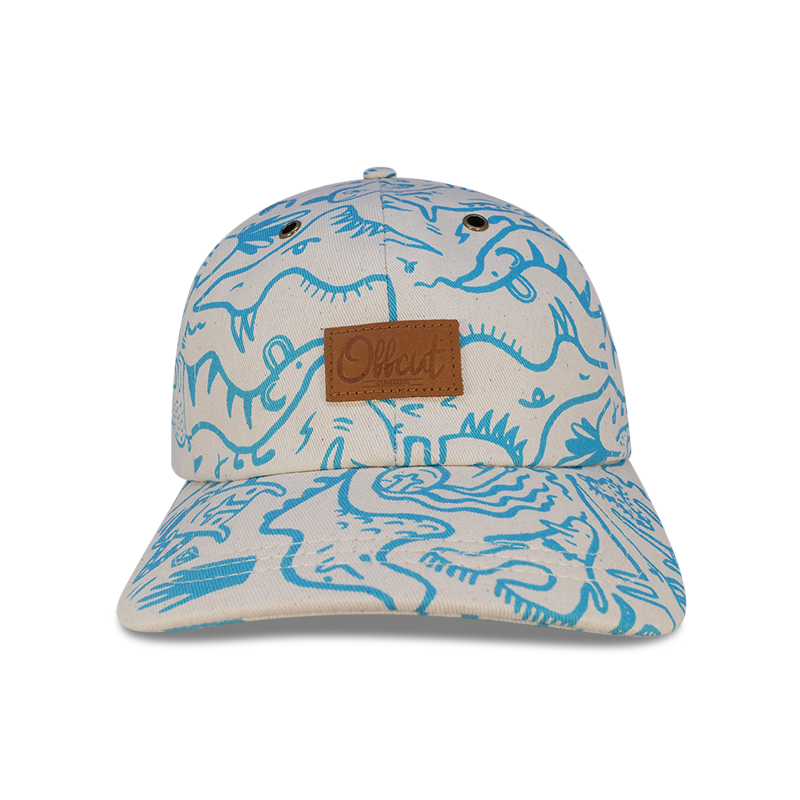 brain dump 6 panel dad hat