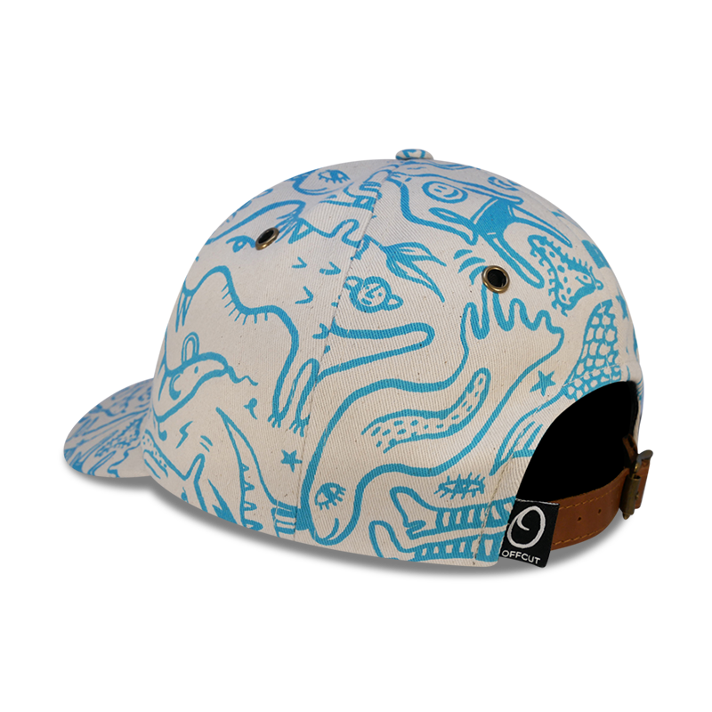 brain dump 6 panel dad hat