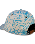 brain dump 6 panel dad hat