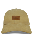 Tan Square 6 panel dad hat