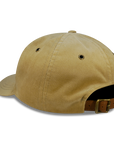 Tan Square 6 panel dad hat